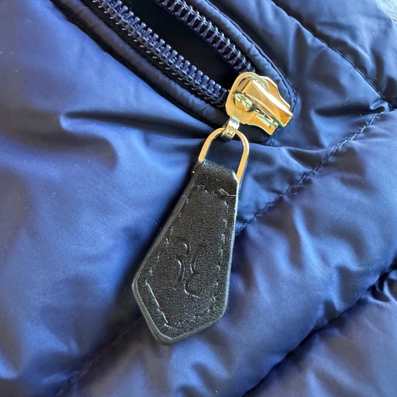 Billionaire Italian Couture blue bomber puffer coat size 50 - Picture 5 of 10